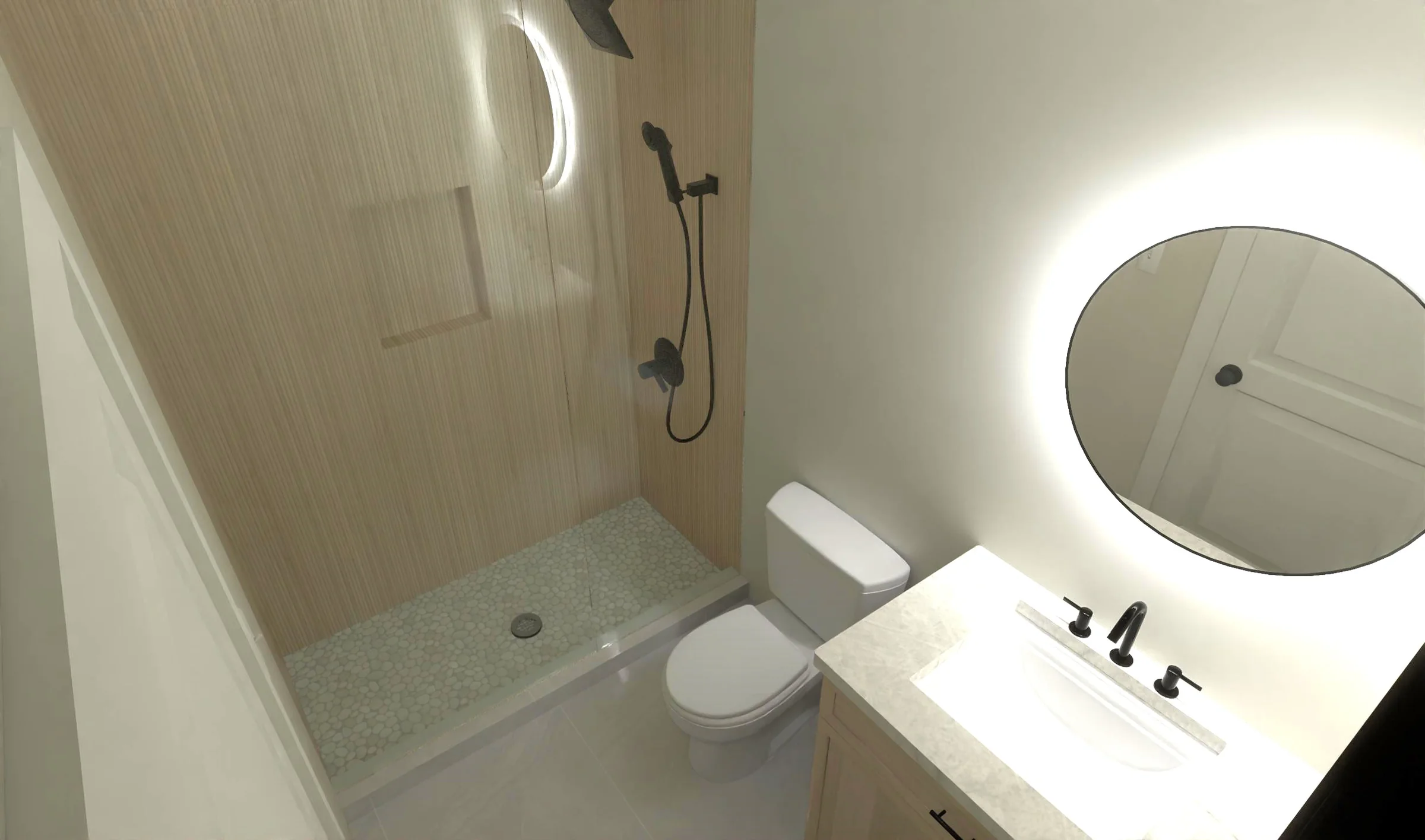 Palm Plan Bathroom